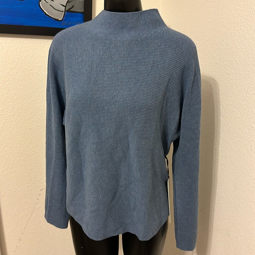 Lululemon boxy cotton blend sweater
